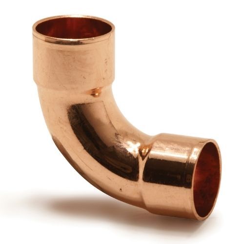 Отвод двухраструбный медный D=28 (90°) Отвод двухраструбный медный D=28 (90°)